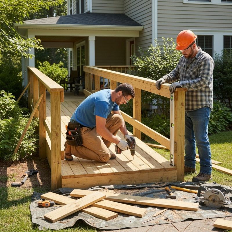 Handicap Ramp Repair in Denver County, CO